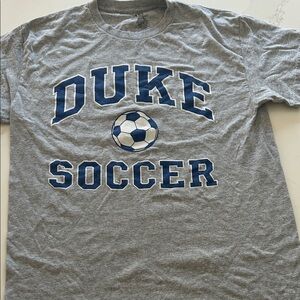 Gray Soccer Graphic Tee